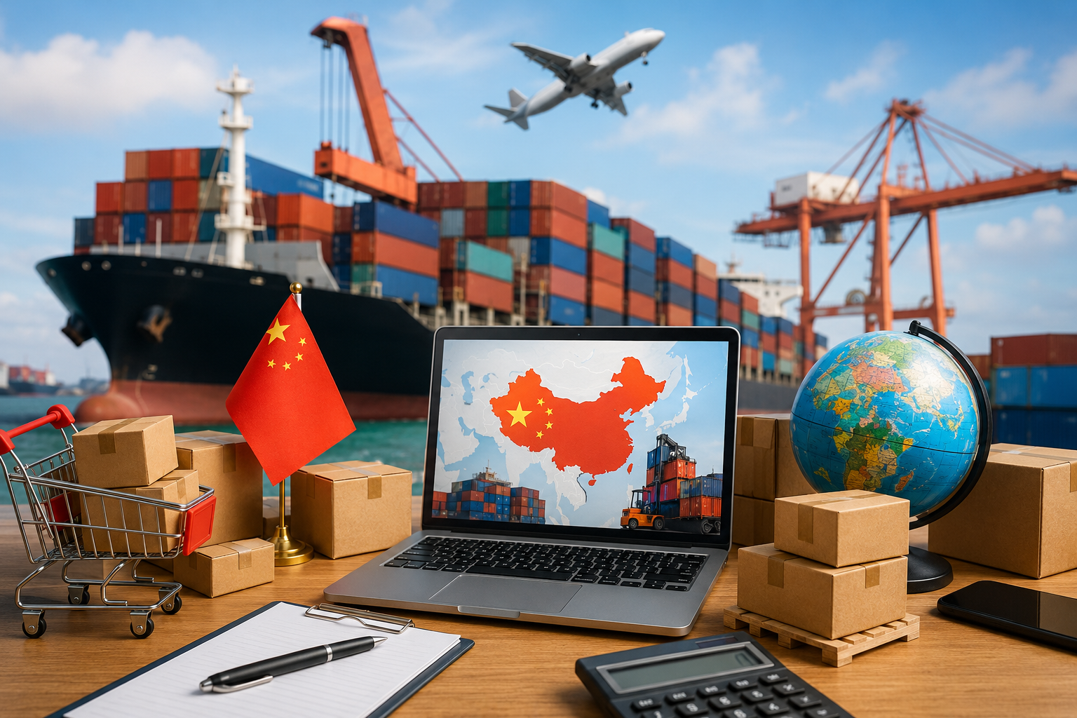 langkah import dari china